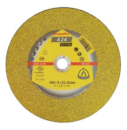 Kronenflex® cutting-off disc for metals A 24 Extra 230 mm