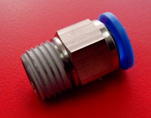 1/4"Male Thread Push In Fitting for Ø8mm Air hose, 9100470