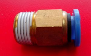 3/8"Male Thread Push In Fitting for Ø10mm Air hose, 9100480