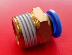1/2"Male Thread Push In Fitting for Ø10mm Air hose, 9100484