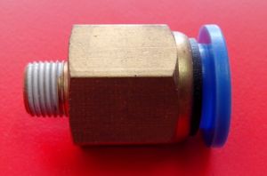 1/8"Male Thread Push In Fitting for Ø12mm Air hose, 9100485