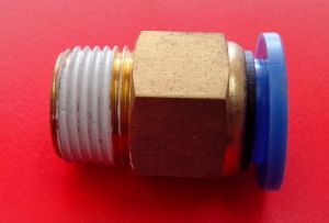 3/8"Male Thread Push In Fitting for Ø12mm Air hose, 9100486
