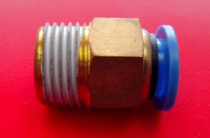 1/2"Male Thread Push In Fitting for Ø12mm Air hose, 9100488