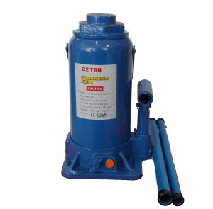Hydraulic bottle jack with safety valve 32t