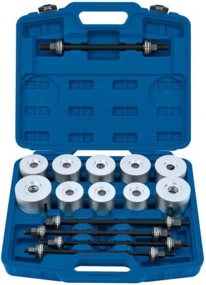 Draper Bearing, Seal and Bush Insertion/Extraction Kit (27 piece), 50092