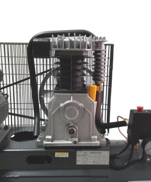100 l Piston air compressor with belt drive, 51002