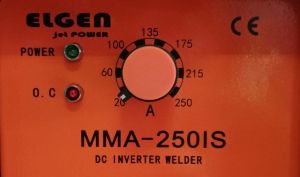 250A Inverter welding machine IGBT technology MMA-250IS