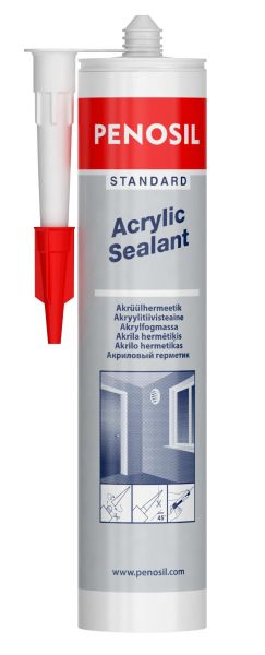 PENOSIL Standard Acrylic Sealant White, 280 ml