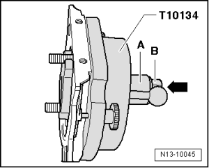 VW Diesel Crankshaft Sealing flange tool, 0746