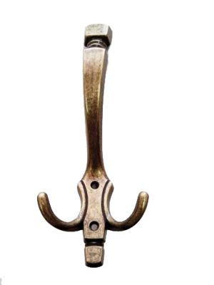 Decorative Double Hook Hanger B11L Antiqie