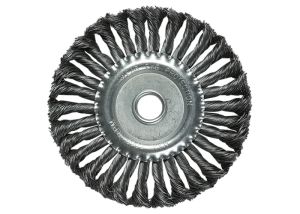 150mm Wheel brush twisted metal ire, radial, flat, 746349