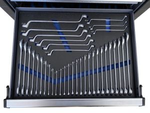 7-Drawer Roller Tool Cabinet & 224 pcs tools