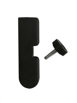 Plastic adjustable furniture leg KFT006-1 Black