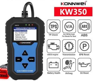 VAG  Full System Car Diagnostic Scanner OBDII/EOBD Konnwei KW350