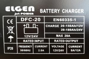 Battery charger DFC-20