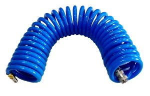 10m Ø8x12 PU Air hose with quick couplers