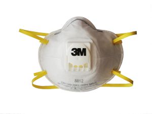 3M 8812 Face Mask Respirator FFP1 with valve