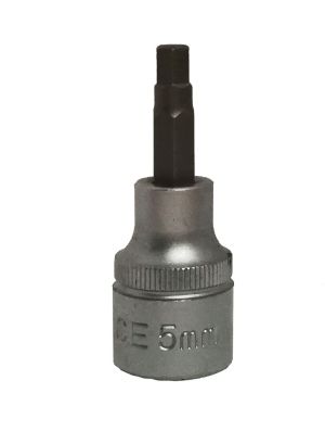 5mm 3/8"Dr. Hex socket bit, 33405005