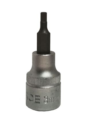 3mm 3/8"Dr. Hex socket bit, 33405003